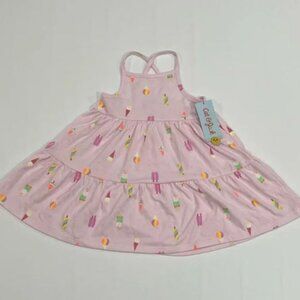 3/$15  Cat & Jack – Girls’ Pink 2T Ice Cream Print Sleeveless Dress